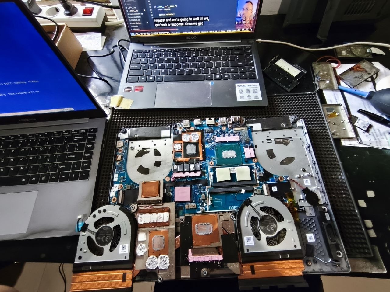 Complex Hardware Diagnostics — Motherboard Recovery